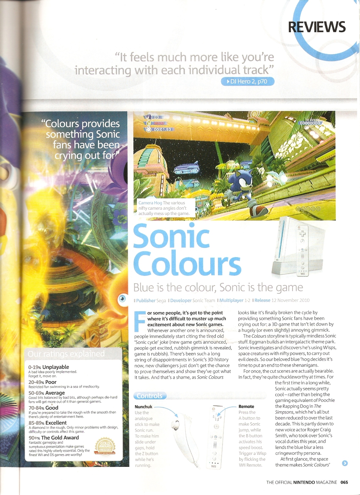 Review: Sonic Colors (Wii) » SEGAbits - #1 Source for SEGA News