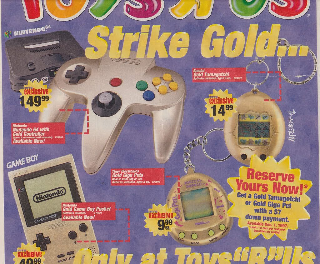 SEGA Memories: A look back at Toys ‘R’ Us’ 1996 holiday video game catalog ...