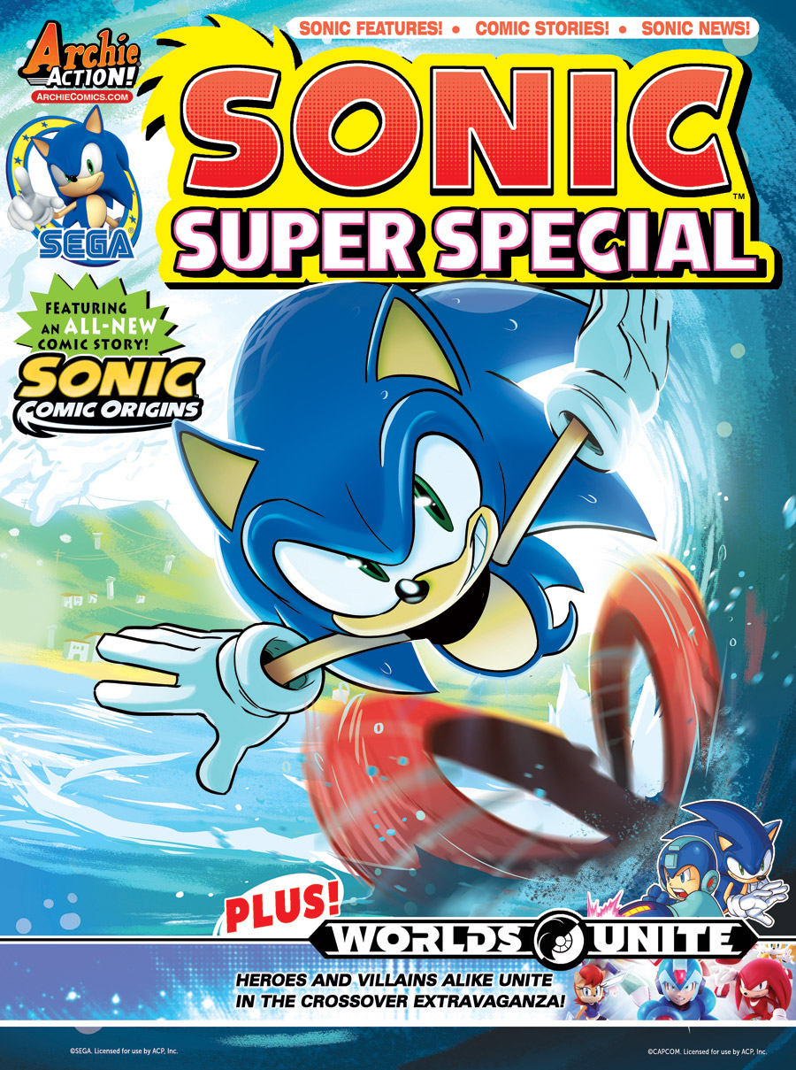 Archie Comics Sonic the Hedgehog May 2015 Solicitations - Worlds Unite