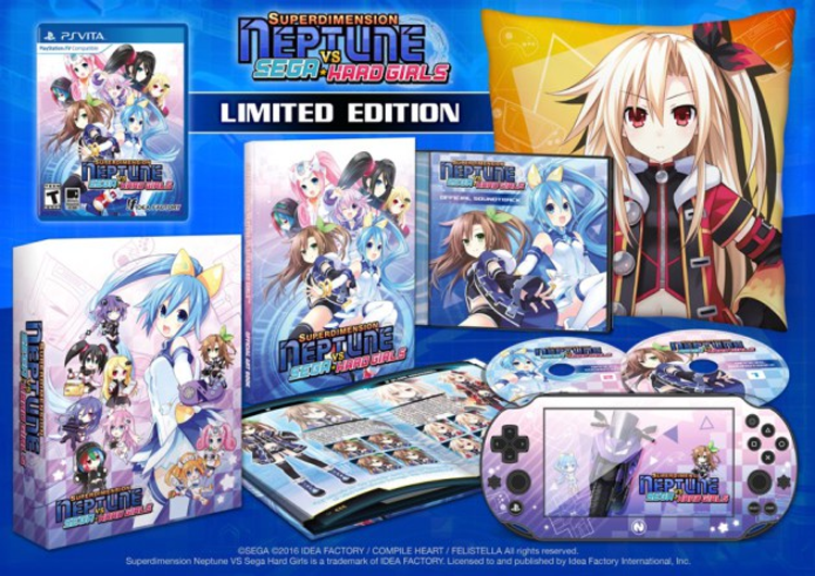 Superdimension Neptune VS Sega Hard Girls limited edition