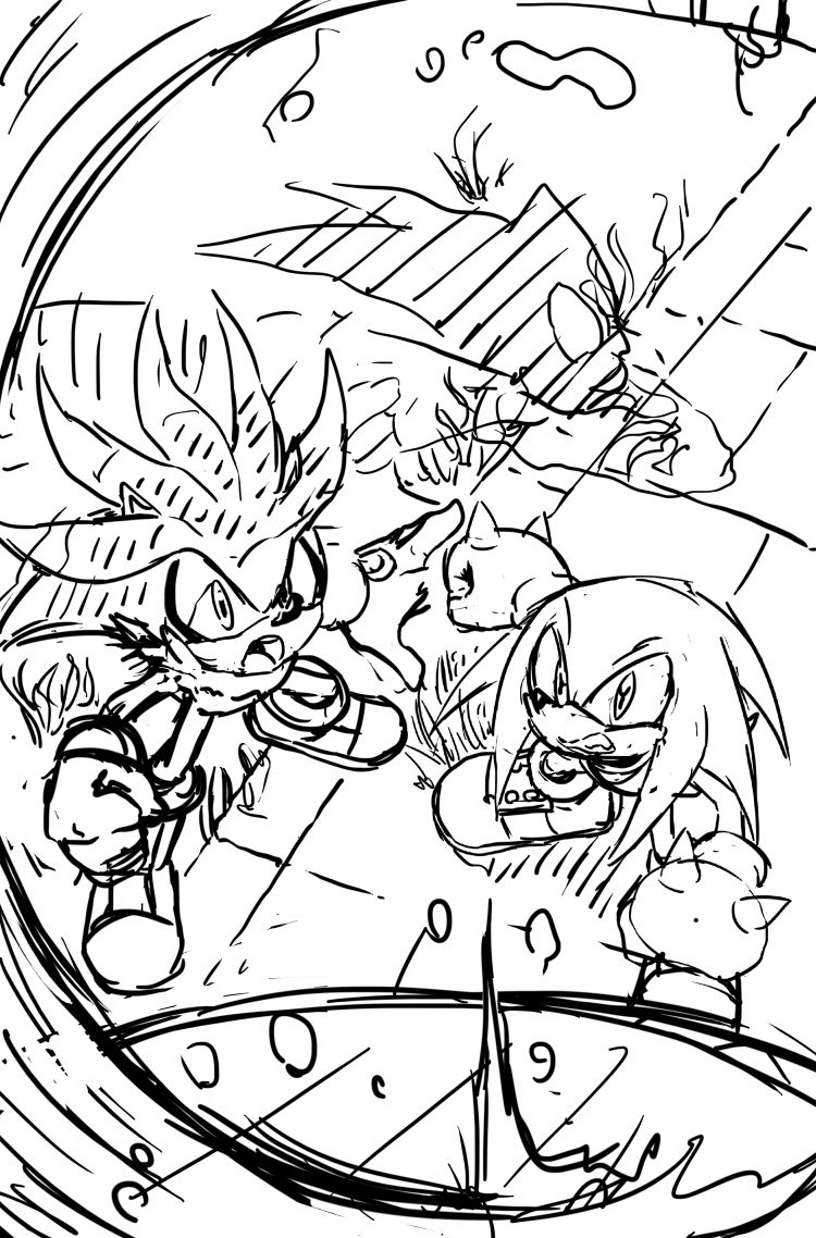 Sonic Forces prequel comic PDF contains hidden art – Infinite unmasked
