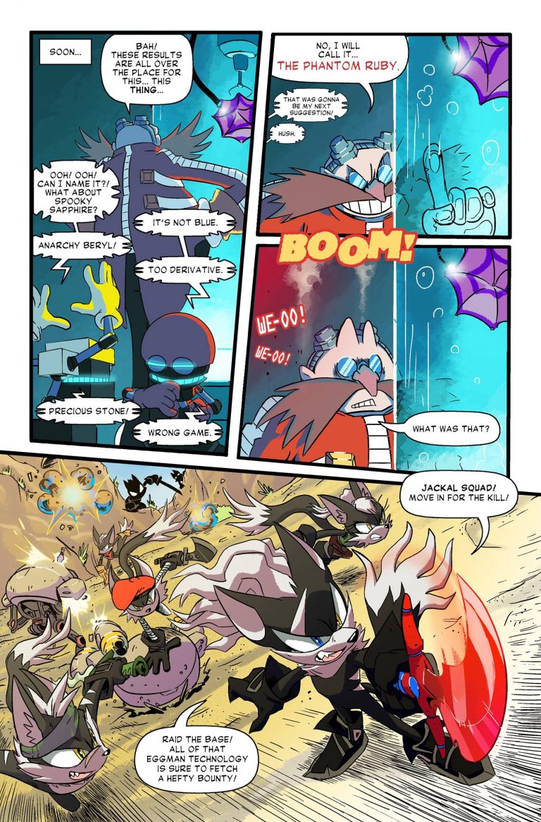 Sonic Forces Digital Comic Showcases The Rise Of Infinite Segabits