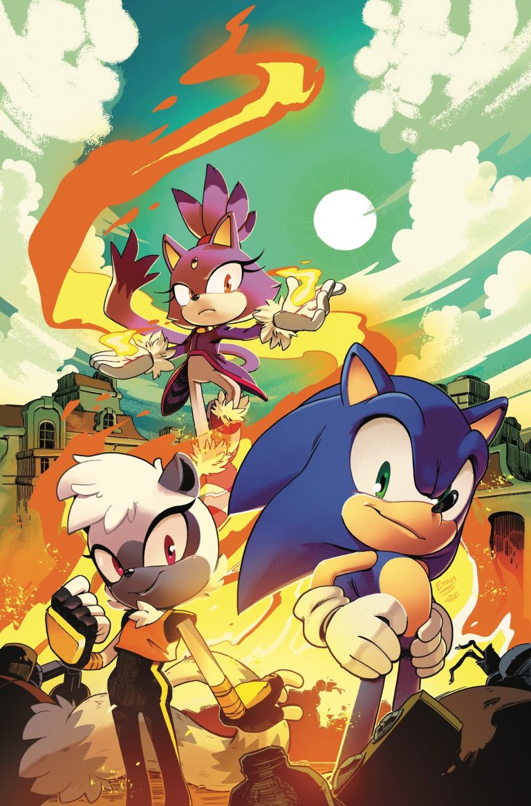 Preview Idw Sonic The Hedgehog 3 And 4 Meet Tangle The Lemur Segabits 1 Source For Sega News 