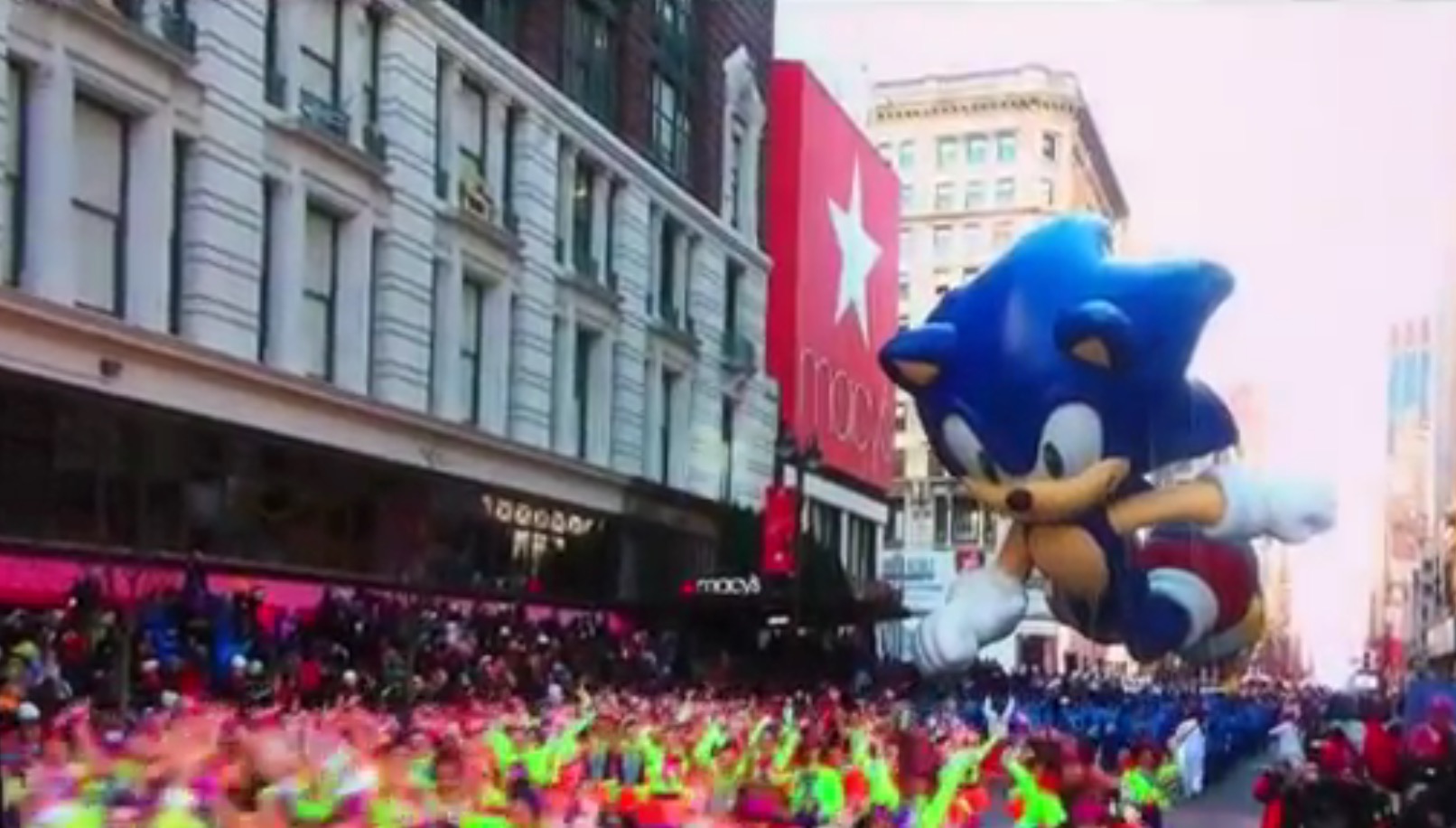 SEGA’s Sonic the Hedgehog in the 2013 Macy’s Thanksgiving Day Parade