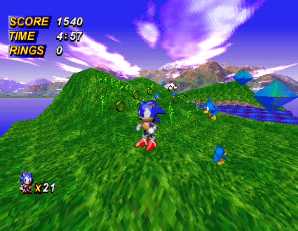 Sonic_X-treme_engine_test_screenshot