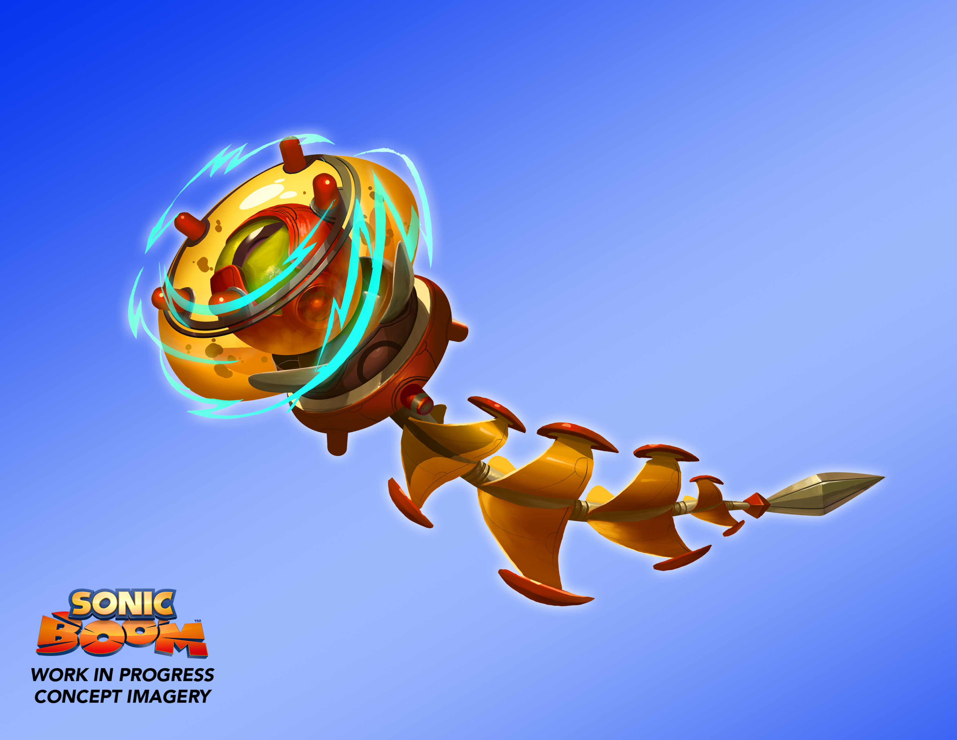 Sonic Boom - Metal Sonic the robot enemy of Sonic