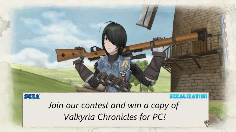 Valkyria Chronicles Segalization Giveaway