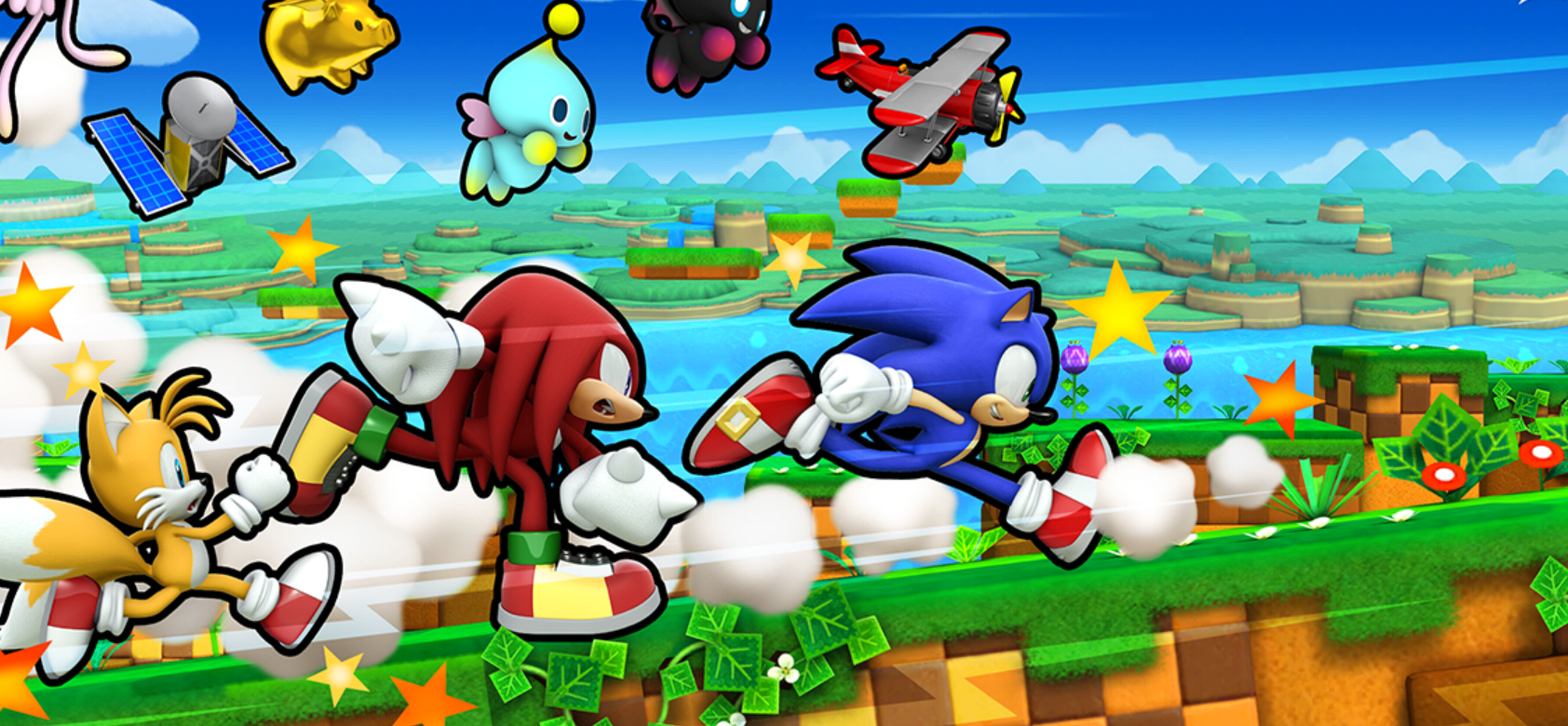 Sonic бег и гонки игра. Игра Sonic Runners. Соник Раннерс адвенчер. Sonic Runners Sonic. Sonic Runners персонажи.