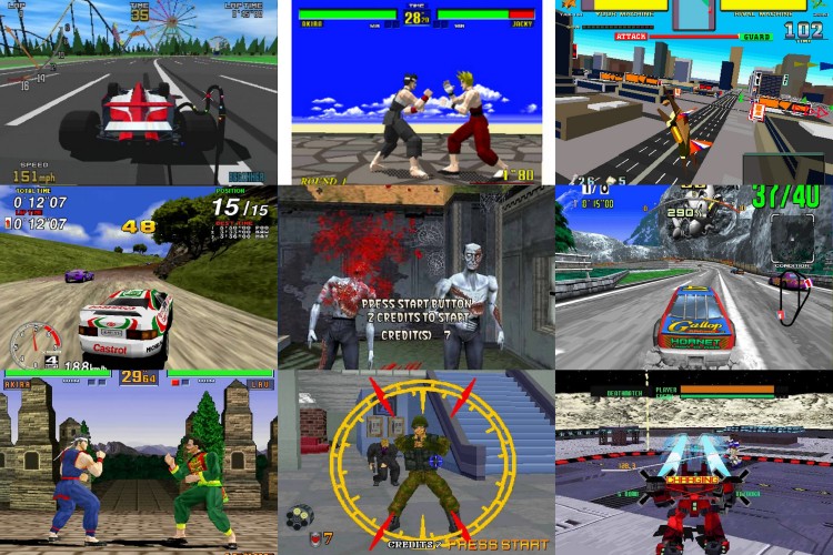 The Model series of arcade hardware by Yu Suzuki in co-operation with Lockhead Martin, where the next step in the Sega arcade world. Virtua Fighter sold Sega Saturns in Japan.