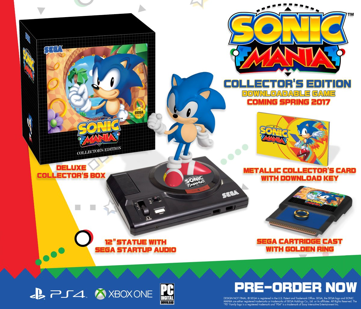 Sonic Mania Pre Order