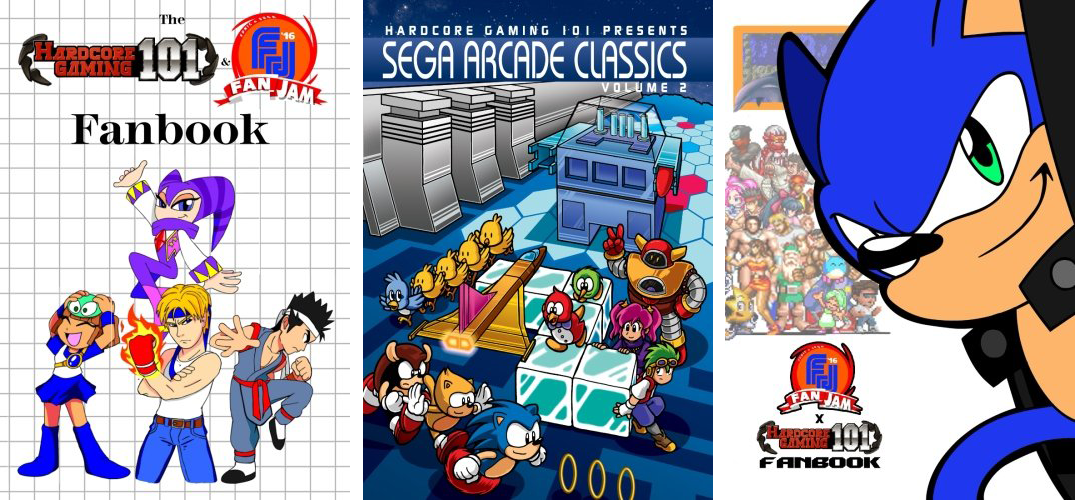 Hardcore Gaming 101 Sega Arcade Classics Vol. 2 and Fan Jam books 