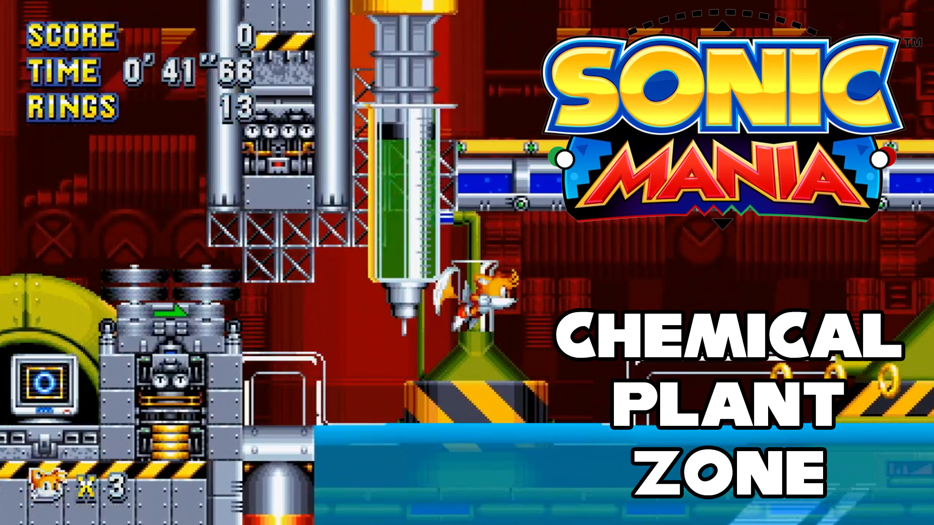 sonic mania plus chemical plant intro