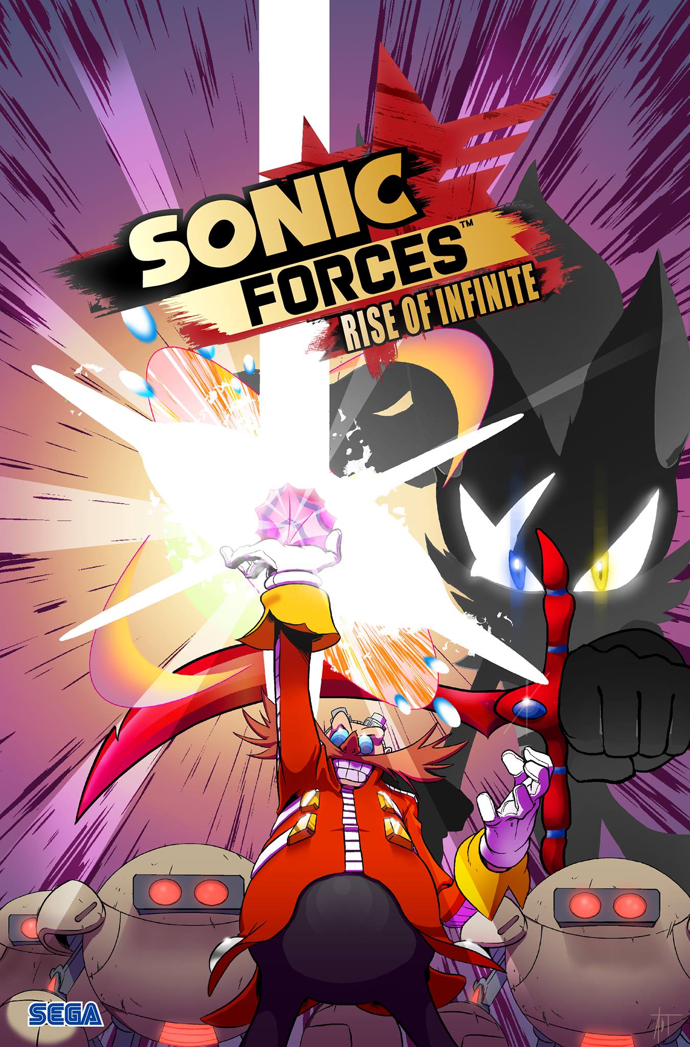 Sonic Forces digital comic showcases the “Rise of Infinite