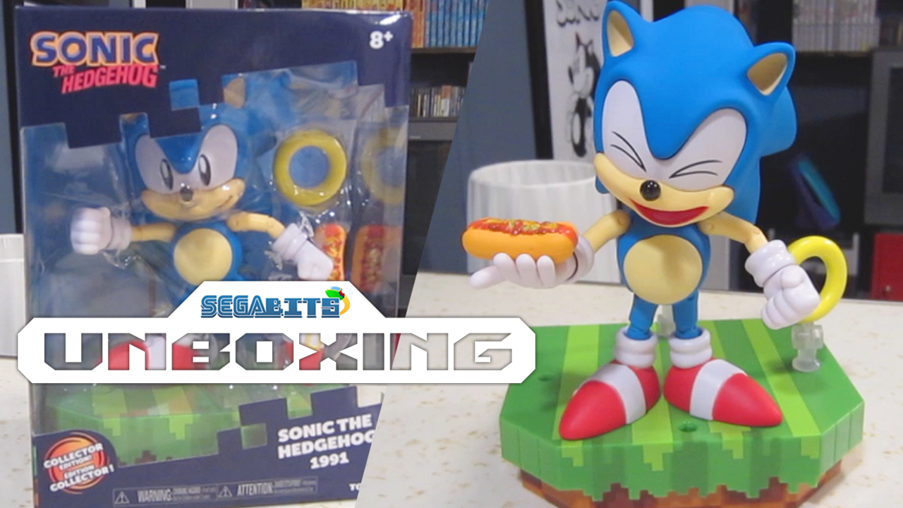 Unboxing Ultimate Classic Sonic The Hedgehog Tomy Action Figure SEGAbits Source For SEGA