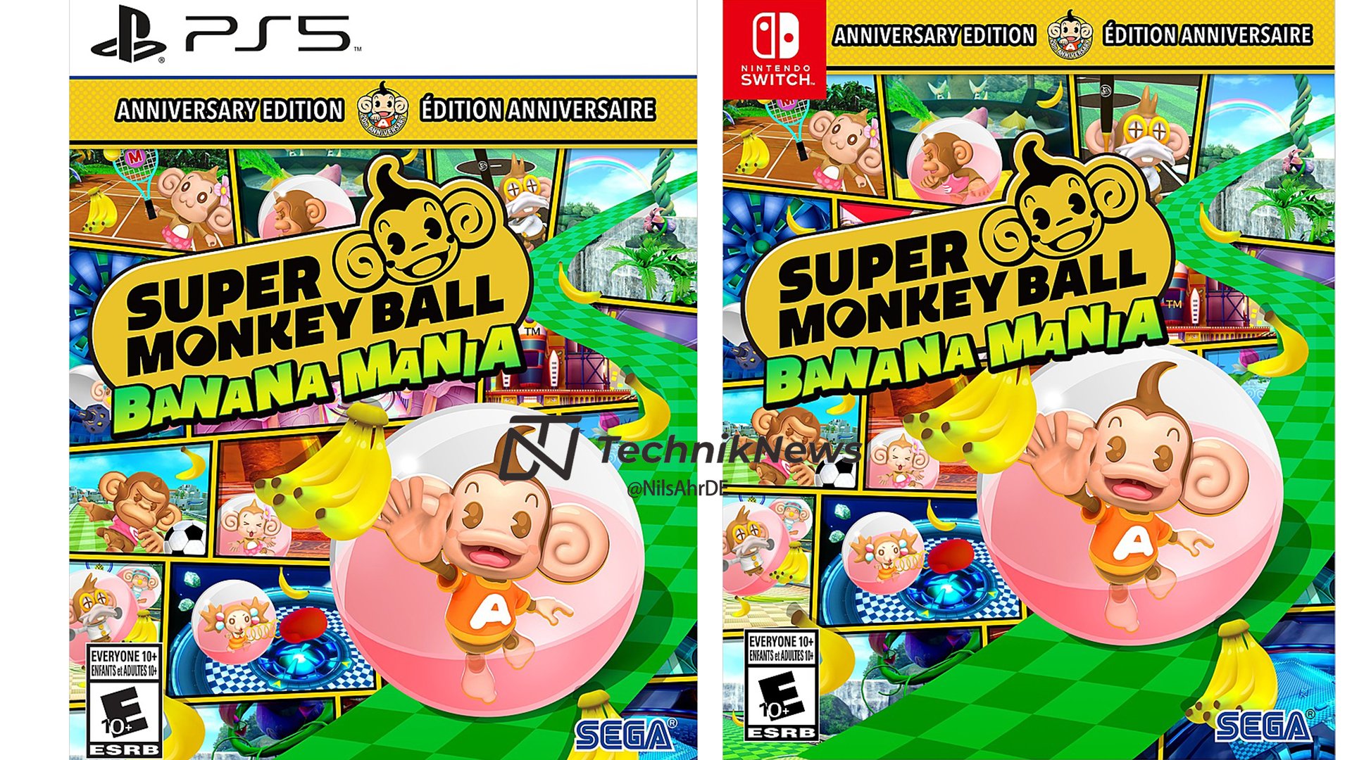 Super Monkey Ball Banana Mania Box Art And Screenshots Leak Online 