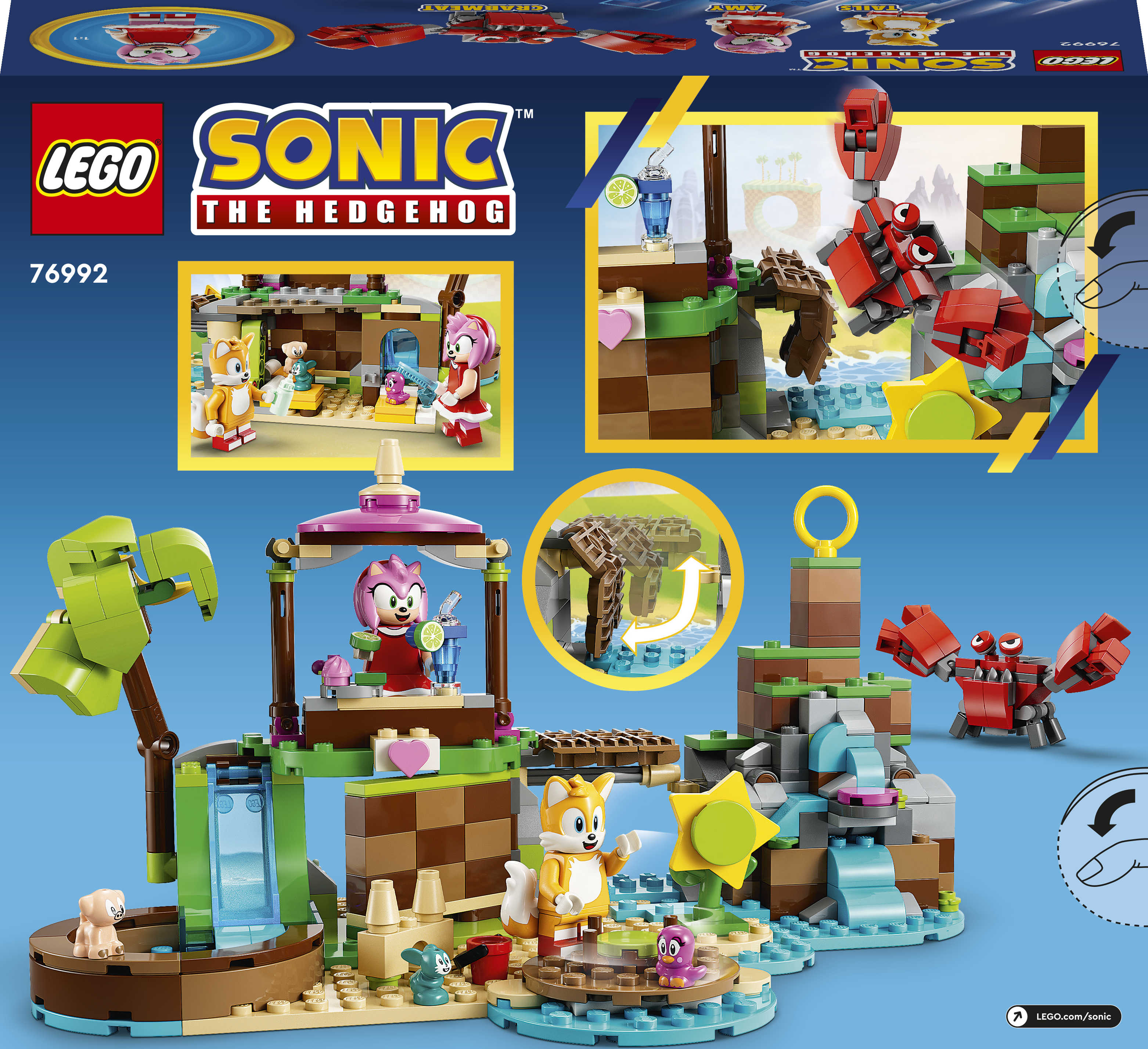 Four New Sonic The Hedgehog LEGO Sets Are Coming In August