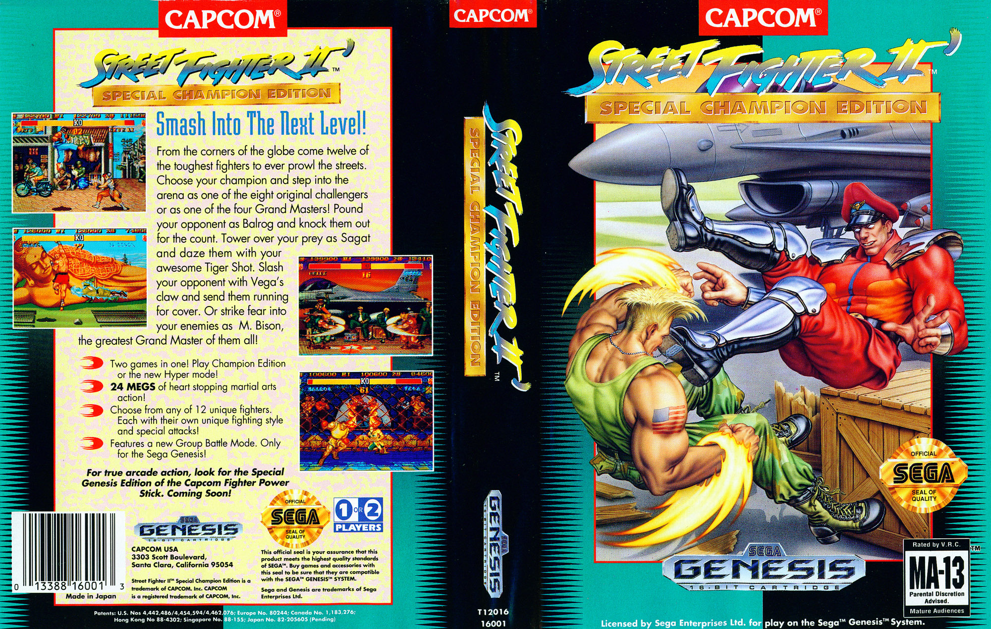 New Nintendo Switch Online Genesis Games Include Street Fighter II