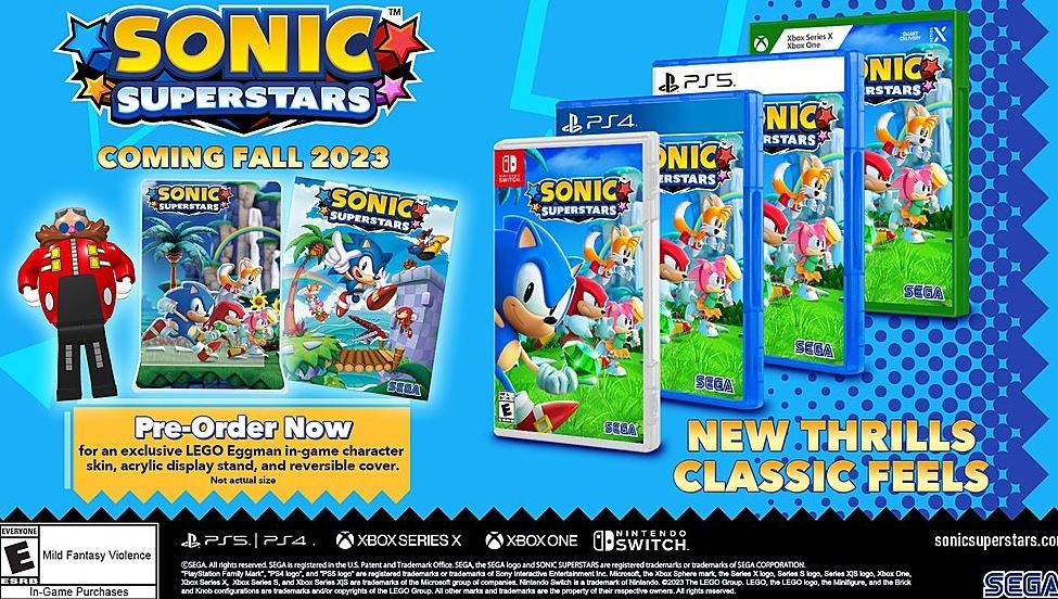 Sonic Superstars Official Site