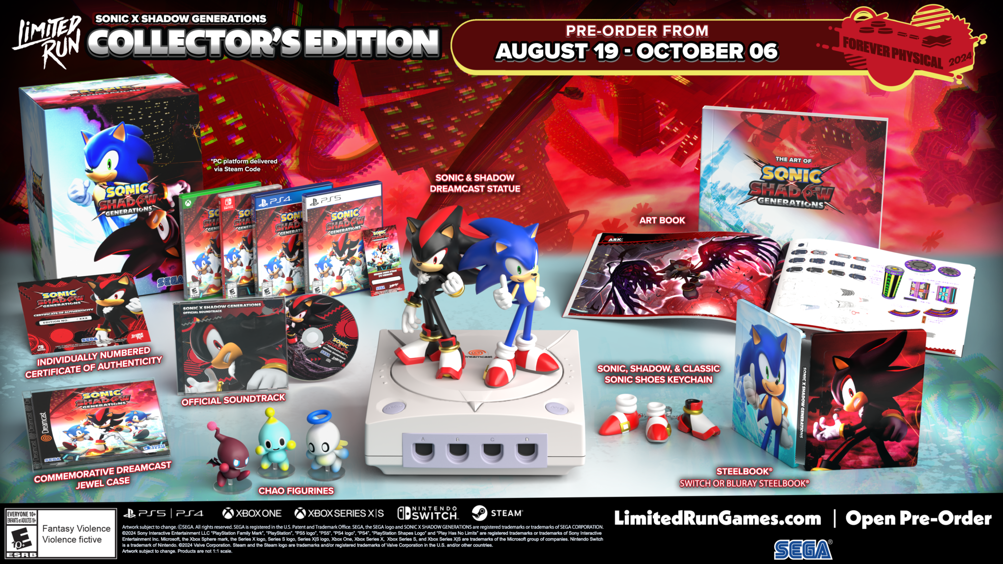 Shadow Generations Bundle SONIC X SHADOW GENERATIONS Collector’s Edition Speeds into Pre-Orders ...