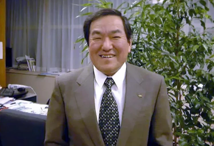 Sato in his professional suit