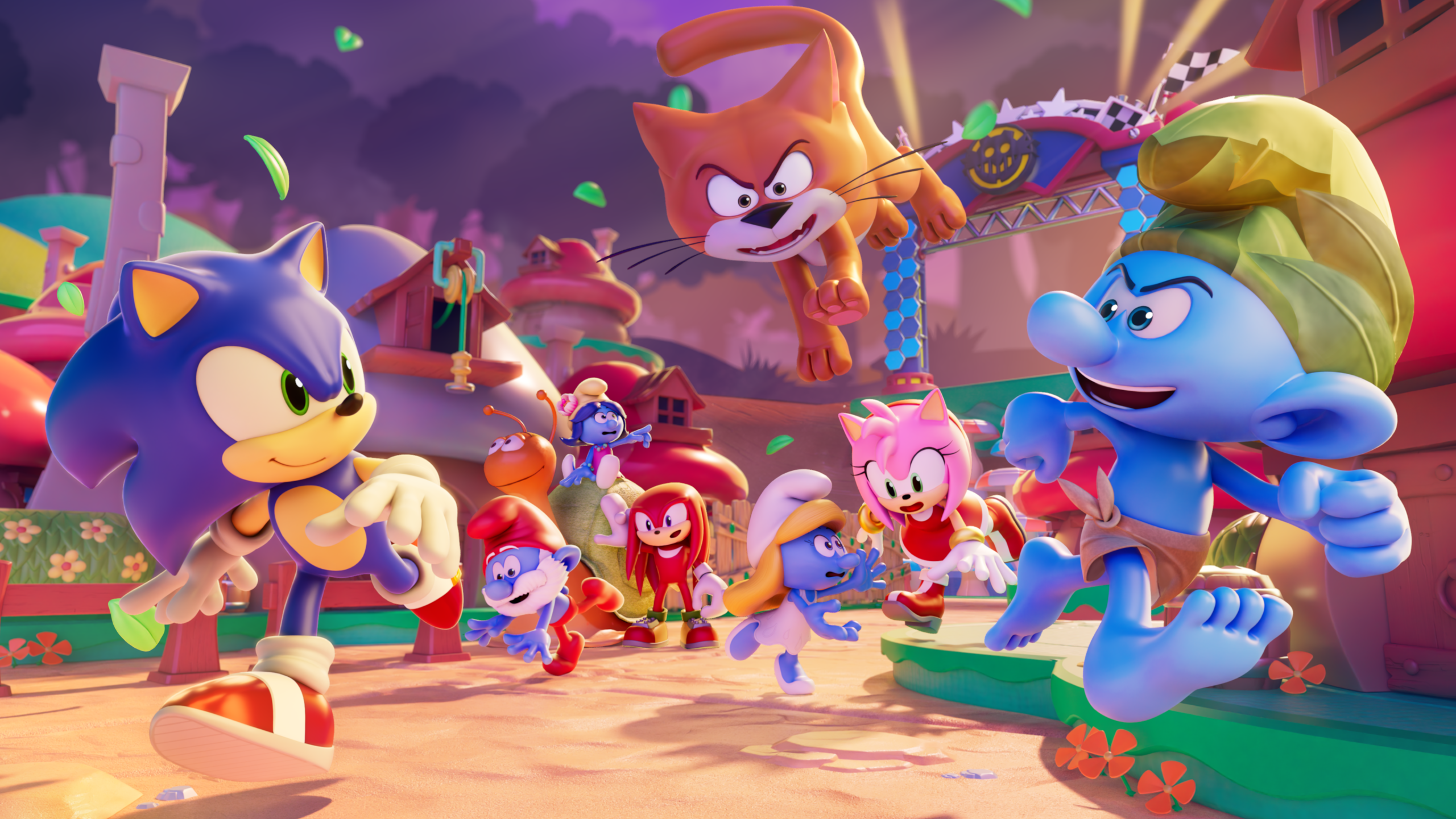 Sonic Rumble Gets A New Title Update with Changes + Smurf Crossover Event